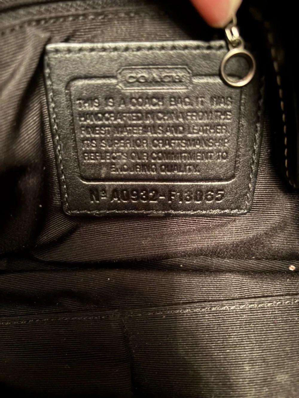 Coach details style